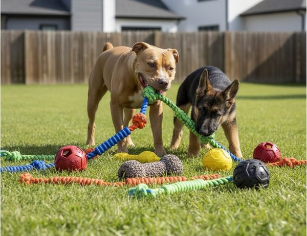 Choisir des jouets indestructibles pour chiens à mâchoires puissantes